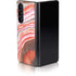 Orange Watercolor Geode Galaxy Z Fold5 5G Skin